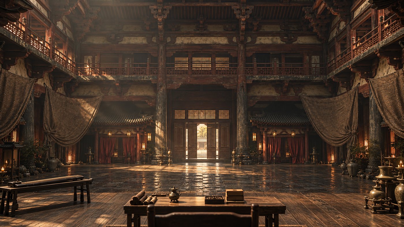 《血月》沉沙殿场景视觉